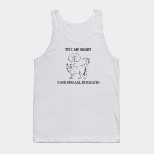 Autistic Cat Tank Top